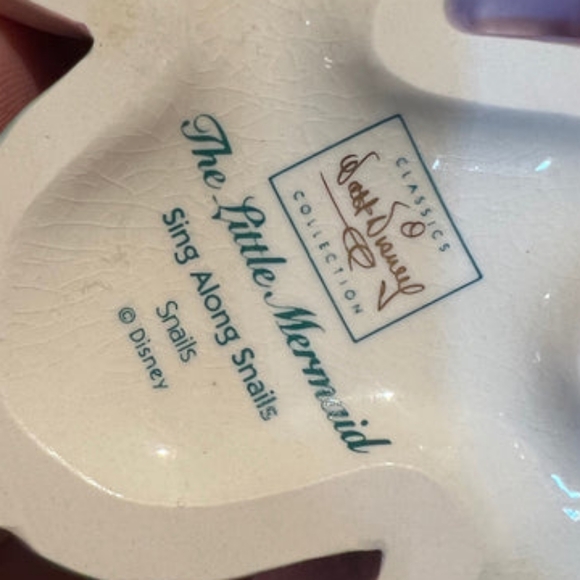 WDCC The Little Mermaid Sing Along Snails Walt Disney Classics Collection Decor - Picture 4 of 4